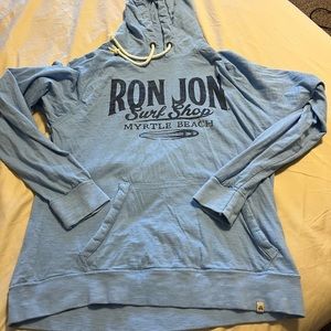 Ron Jon blue mens hooded too. XL
